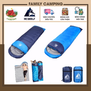 Túi ngủ đơn 1.8 kg chính hãng Hewofl - 1357 dùng cắm trại, dã ngoại thumbnail