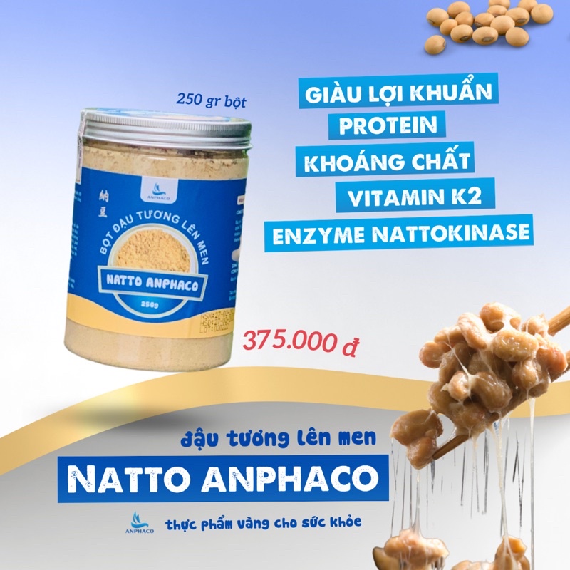 Natto Anphaco chính hãng 100g