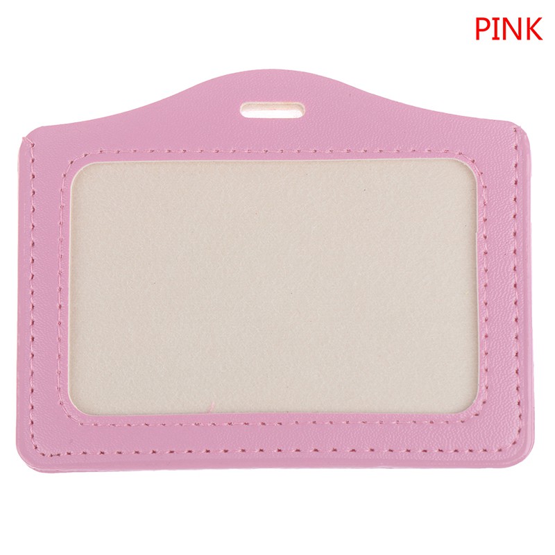 1 Túi Da PU Đựng Thẻ ID Nhiều Màu Thời Trang