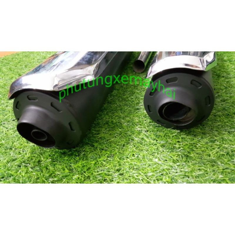 Pô exciter 2010 giả zin 1/1 lắp như zin cho các dòng yamaha exciter 2006 đến 2010 và exciter 135 5 số côn tay lắp nhưZin