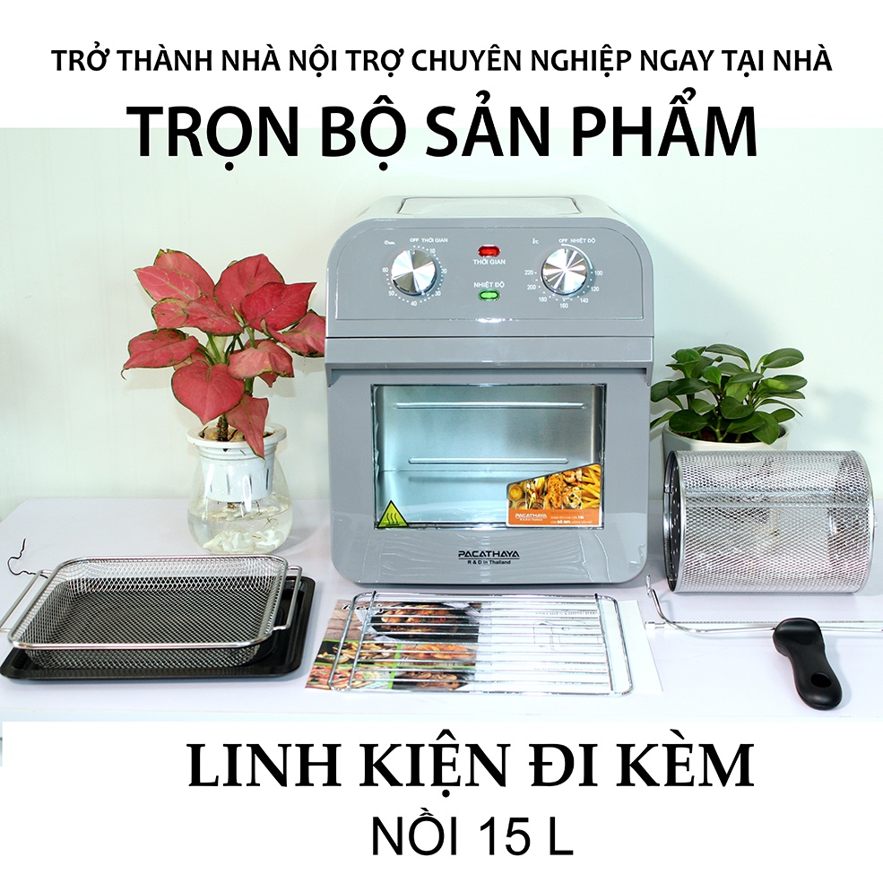 NỒI CHIÊN KHÔNG DẦU CHÍNH HÃNG THAI LAN - MÓN NGON CHO SỨC KHỎE