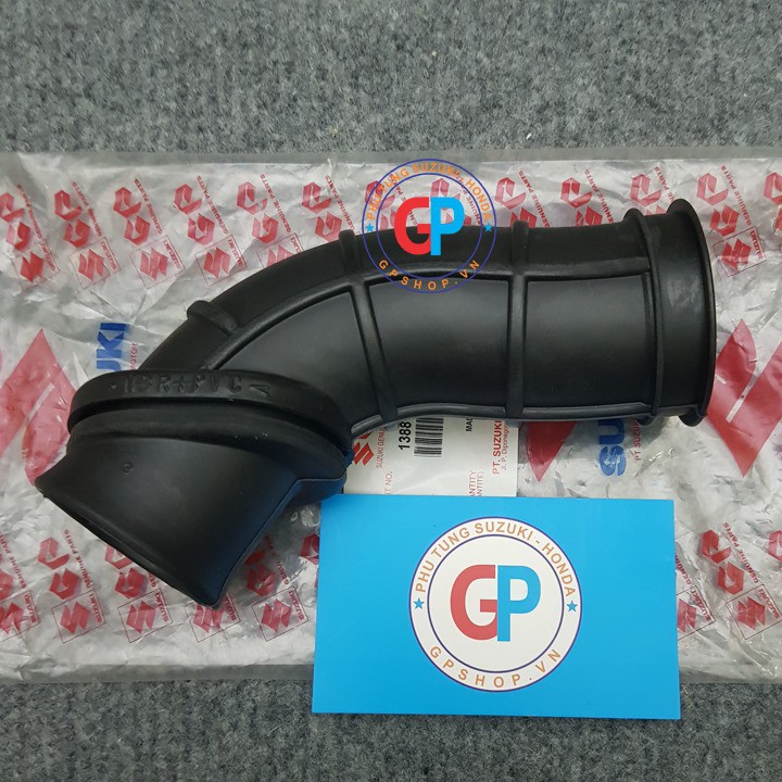 Cổ hút gió trong po air Satria 150 xăng cơ - Raider 150 xăng cơ - Cổ dê pô air
