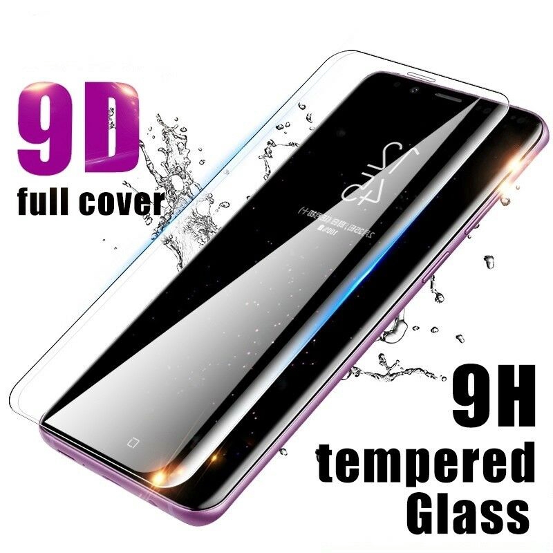 9D Screen Protector For Samsung Galaxy S9 Plus Tempered Glass