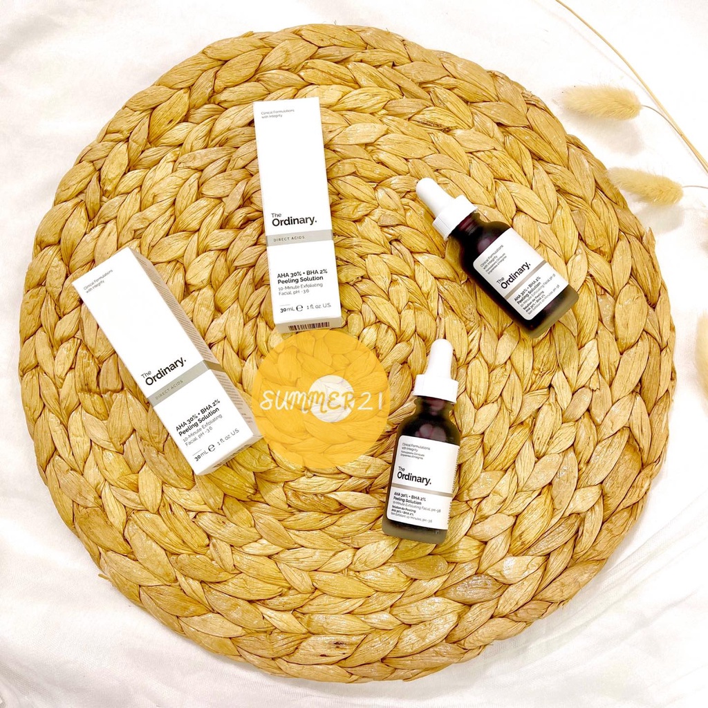 Tẩy Da Chết Hoá Học The Ordinary AHA 30% + BHA 2% Peeling Solution 30ml