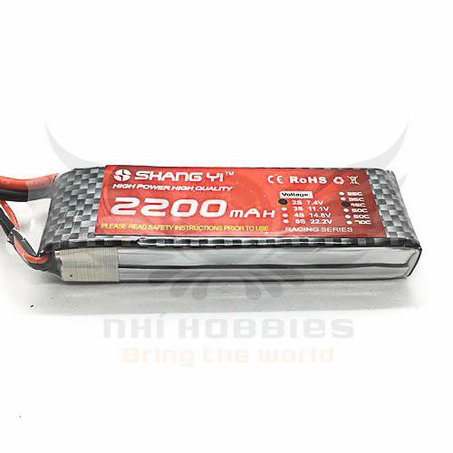 Pin Lipo ShangYi 7.4v 2s 2200mAh 45C