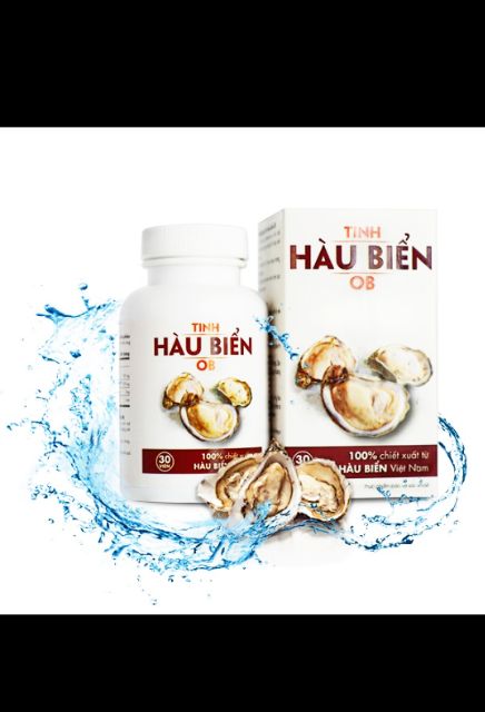 Combo2hộp Tinh chất Hàu Biển OB tăng cường sinh lý nam