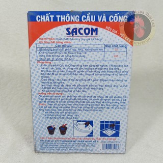 {SACOM} - bột thông cầu , cống - 1 hộp / 180gr