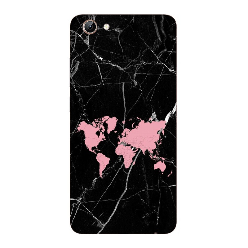 Black Marble stone Logo cover Vivo 1601 1603 1606 1609 1610 1611 1713 1714 1716 1718 1719 1723 1726 1724 1801 1808 1812 soft phone case