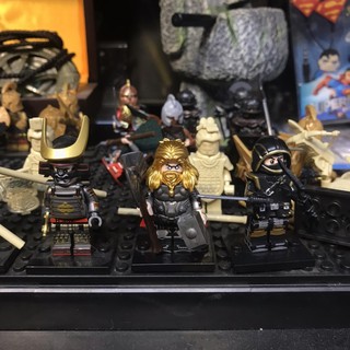 Mô hình lego mini figure Thor béo endgame