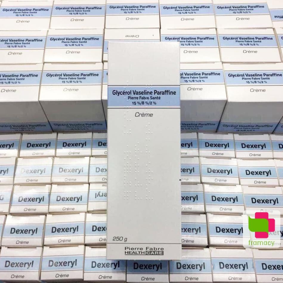 Kem nẻ dưỡng ẩm Dexeryl Creme, Pháp (50g+250g) hỗ trợ da nứt nẻ, chàm sữa, mẩn ngứa rôm sảy cho trẻ sơ sinh, người lớn