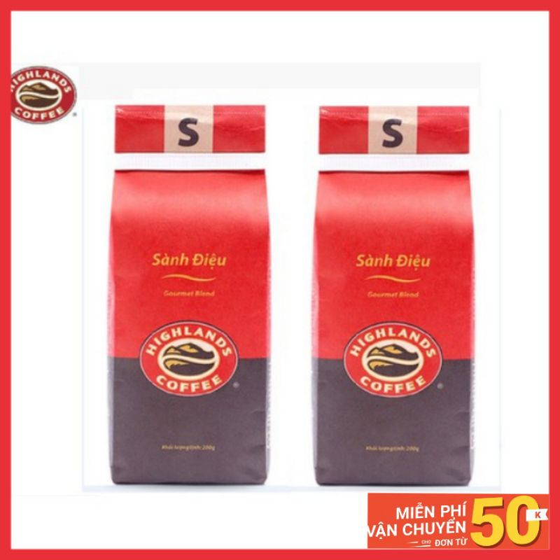 FREESHIP/CAFE RANG XAY SÀNH ĐIỆU(200g)/UỐNG LÀ MÊ