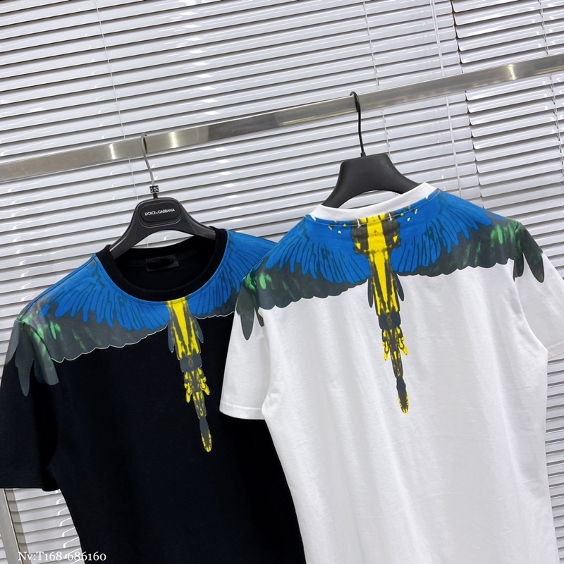 Áo thun cánh chim burlon hoạ tiết cánh chim Streetwear form rộng basic cotton oversize