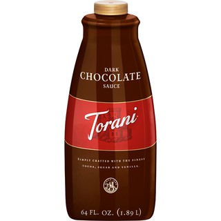 Sốt sô cô la đen - dark chocolate sauce torani 1.89 l