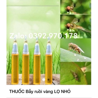 BẪY DẪN DỤ BẮT RUỒI VÀNG CÓ KÈM THUỐC