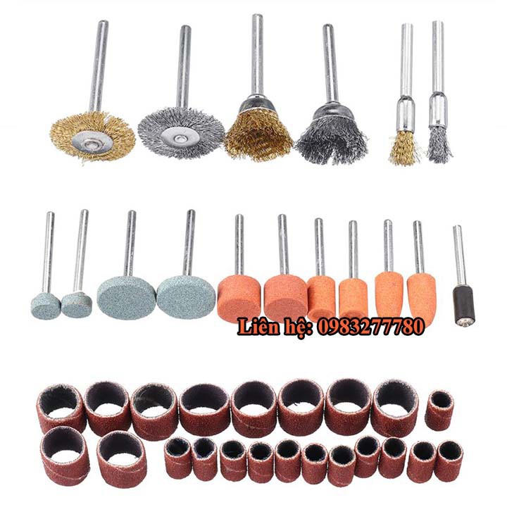 Bộ phụ kiện máy khoan mài đa năng 147PCS