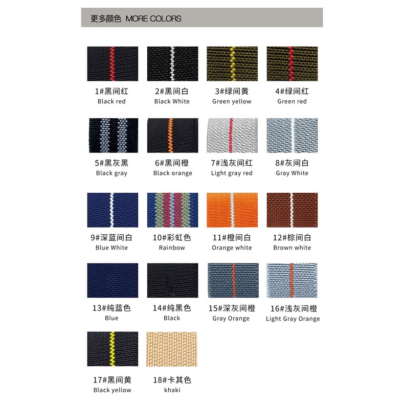 Dây Đeo Đồng Hồ Bằng Nylon Co Giãn Cho Seiko Water Ghost Tudor Rolex 18mm 20mm 22mm