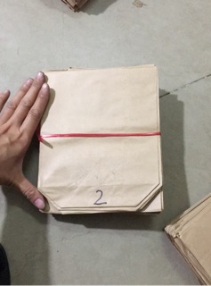 Combo 100 túi giấy xi măng