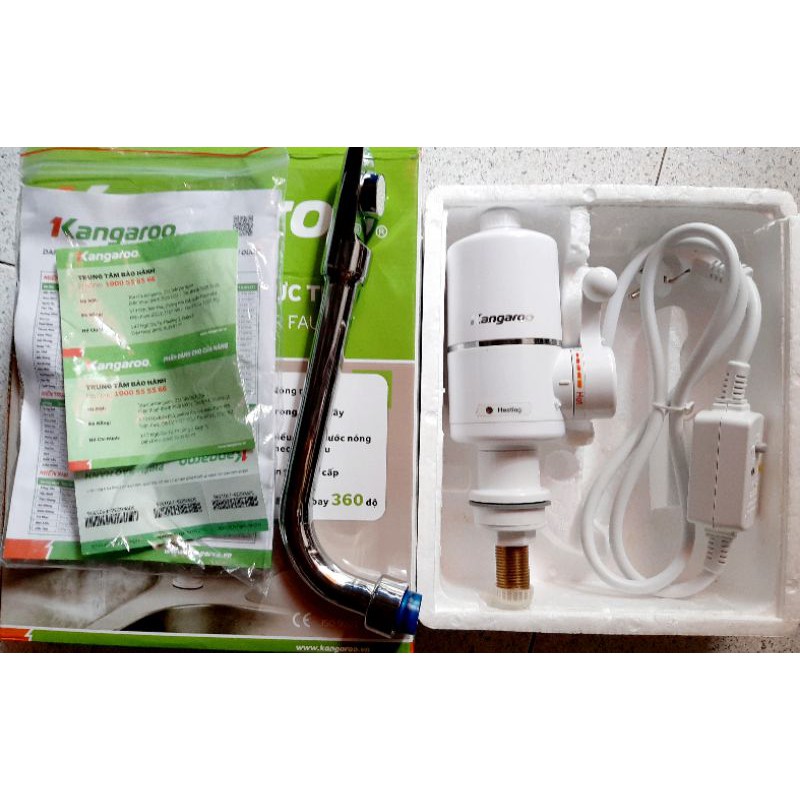 Vòi Nóng Trực Tiếp Kangaroo chính hãng