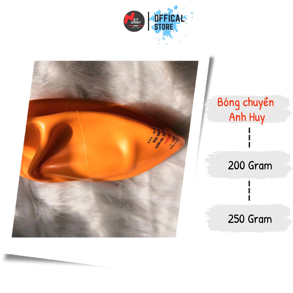 Bóng Chuyền Hơi 200g, 250g Hải Âu, Anh Huy, PVC_Tiêu Chuẩn Thi Đấu, Loại Tốt_Tặng Kèm Kim + Lưới