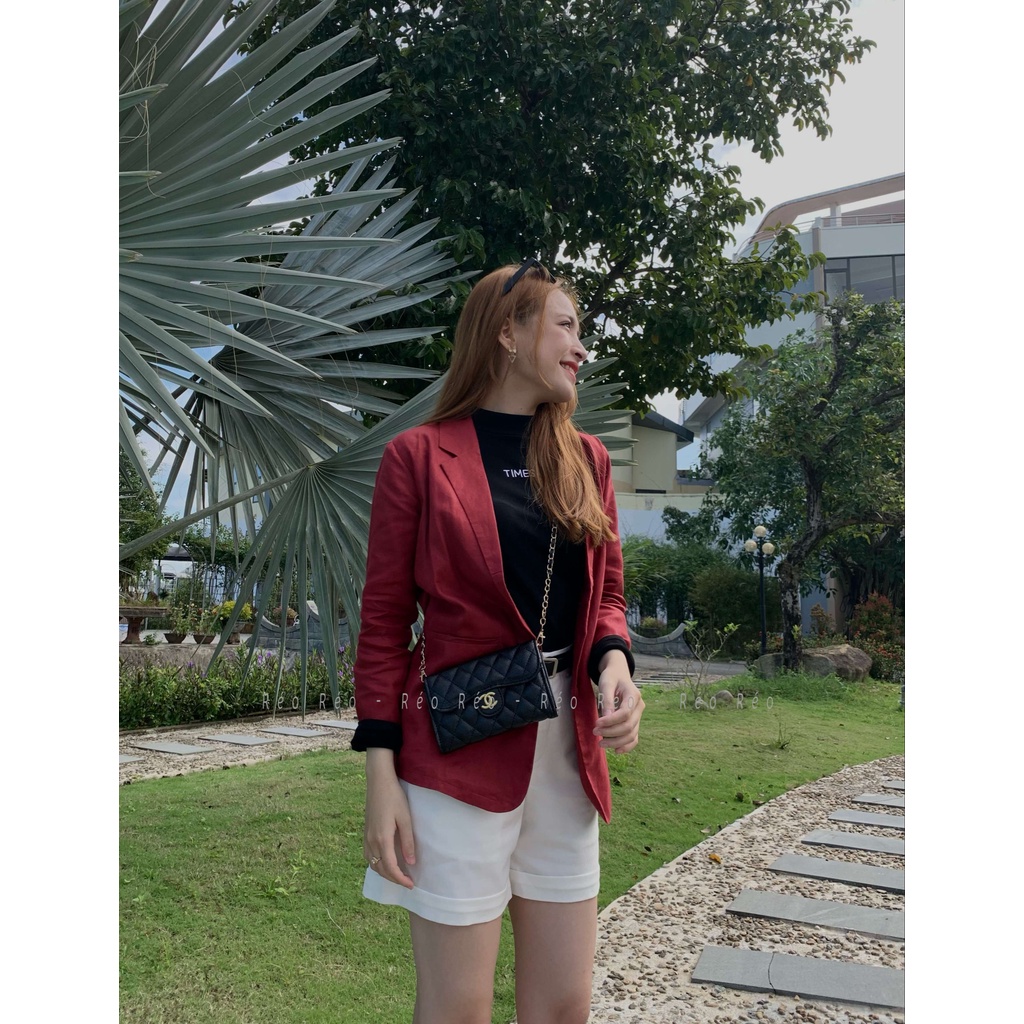 Blazer nữ- Linen tưng premium | BigBuy360 - bigbuy360.vn