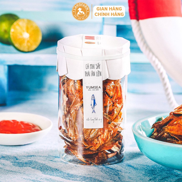 Cá mai sấy Thái ăn liền L'angfarm, Yumsea
