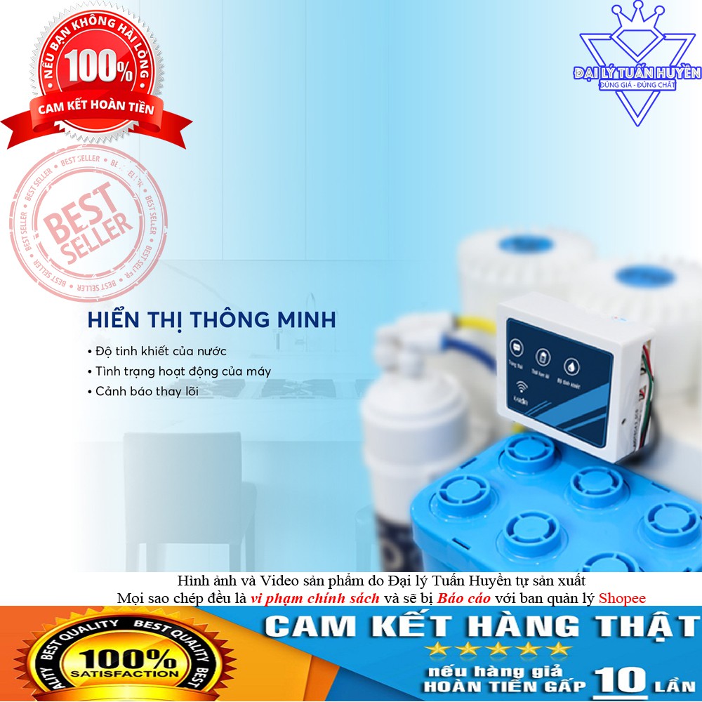 [HÀNG CHÍNH HÃNG] MÁY LỌC NƯỚC KAROFI KAQ-U95