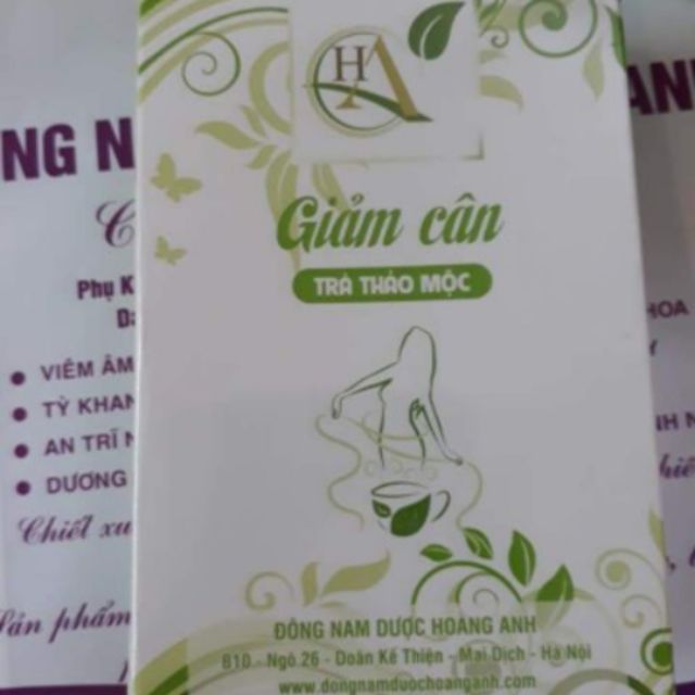 Trà giảm cân hoàng anh