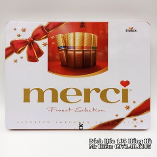 [Hỏa Tốc] Socola Merci hộp sắt 500g