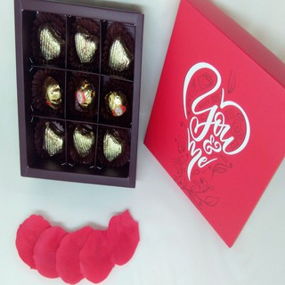 [Ship Nhanh] Hộp Socola Valentine - Trái Tim