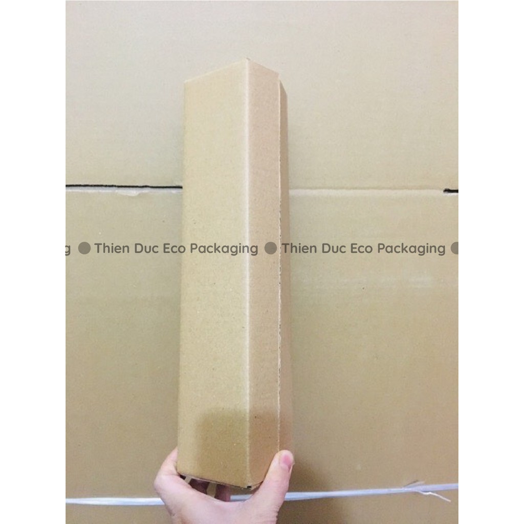 COMBO 50 THÙNG CARTON 35x7x7 CM GIÁ RẺ - BAO BÌ XANH -  THÙNG GIẤY hộp dài dùng đóng hàng, phụ kiện, lưu trữ đồ đạc