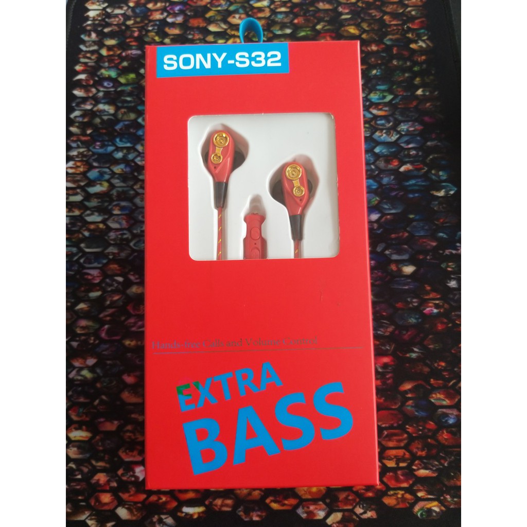 Tai Nghe SONY-S32 Có Mic Đàm Thoại - Chống Ồn - Nghe Êm - Hàng Chính Hãng