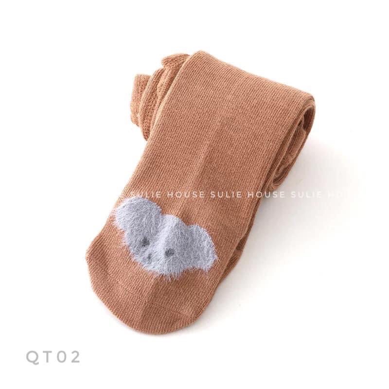 Quần tất len lông thỏ cho bé - QT02