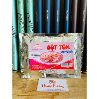 Mồi câu hùng vương bột tôm nguyên chất - dùng chuyên câu rô phi, diêu hồng, tra, chim, lăng, trê, chép