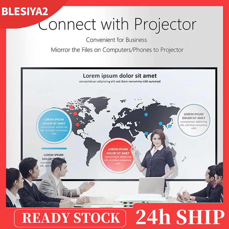 [BLESIYA2]5GHz+2.4GHz 1080P HDMI Mirror Screen Wifi Wireless Display Adapter Mirroring