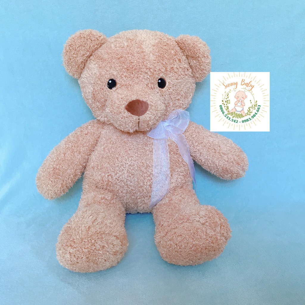 [Ảnh Thật] Gấu Bông Teddy - Thú Nhồi Bông Cao Cấp SIZE 60CM - Hàng Loại 1 - Lông Xù Mềm Mịn