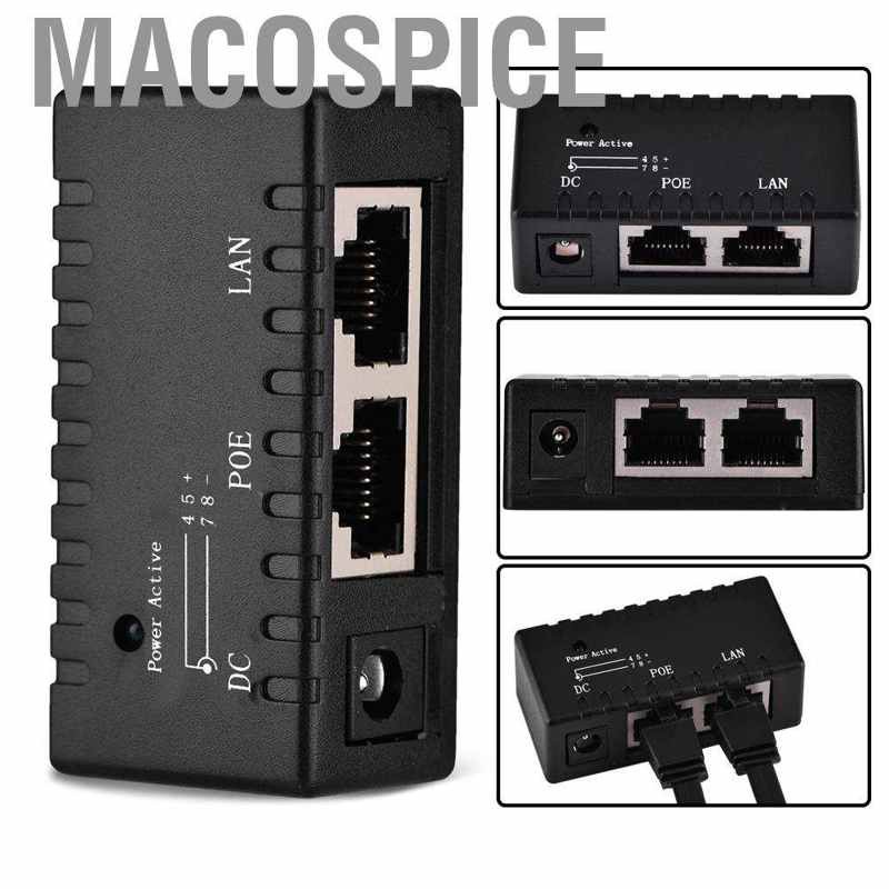 POWER Bộ Chia Nguồn Macospice Poe Cho Lan 100mbps