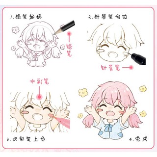🌸Vở tập vẽ Điềm Điềm Thiếu Nữ🌸