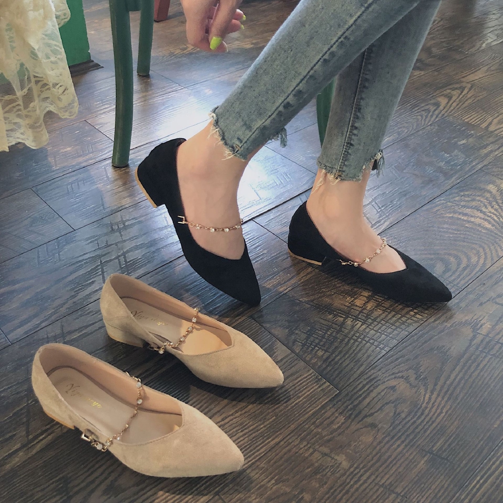 [ Mã 66CBSALE giảm 30K đơn 200K] Giày kiểu chữ V gợi cảm dành cho nữ | BigBuy360 - bigbuy360.vn