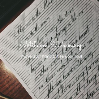 Giấy luyện viết calligraphy có dòng kẻ