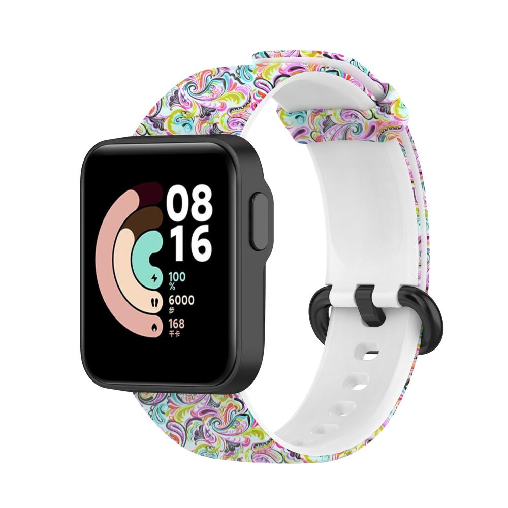 BTLIMER Dây Đeo Thay Thế Chất Liệu Silicon Màu Trơn Cho Xiaomi Mi Watch Lite Redmi