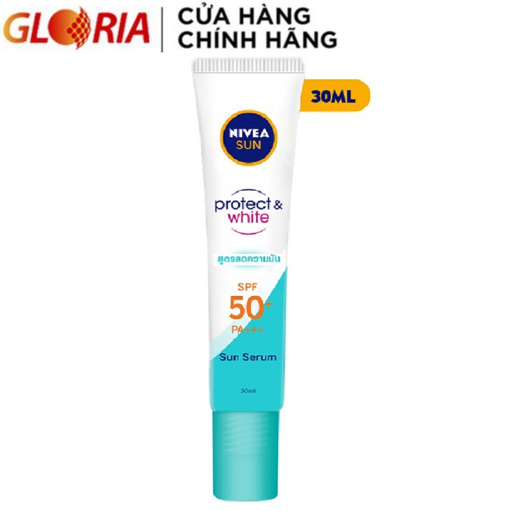 Tinh Chất Chống Nắng NIVEA Dưỡng Trắng Và Kiểm Soát Dầu SPF50+ PA+++ (30ml) - 86060