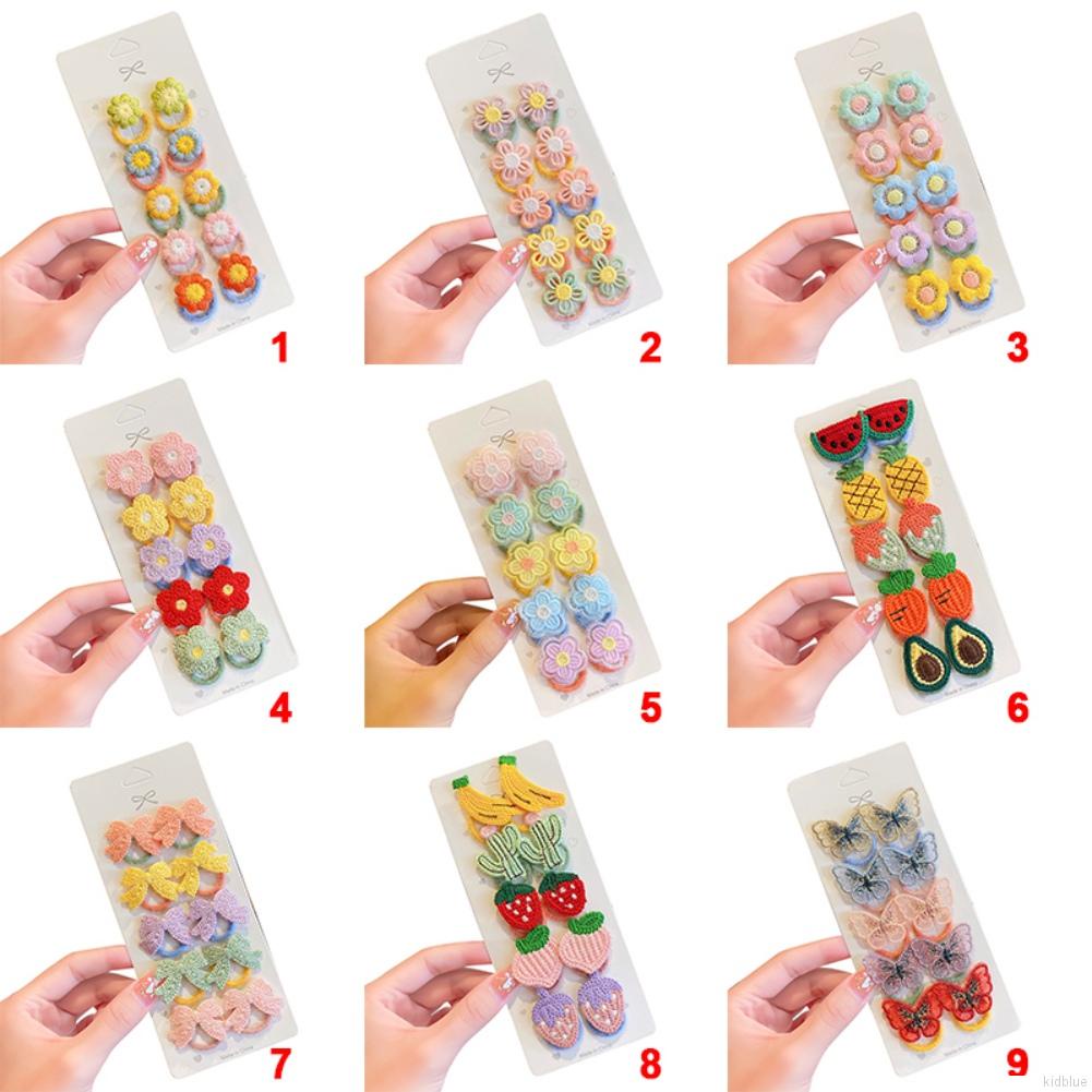 Bộ dây buộc tóc bện co giãn tốt xinh xắn cho bé gái