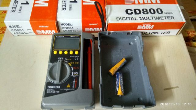 Đồng hồ vạn năng dighital CD800A