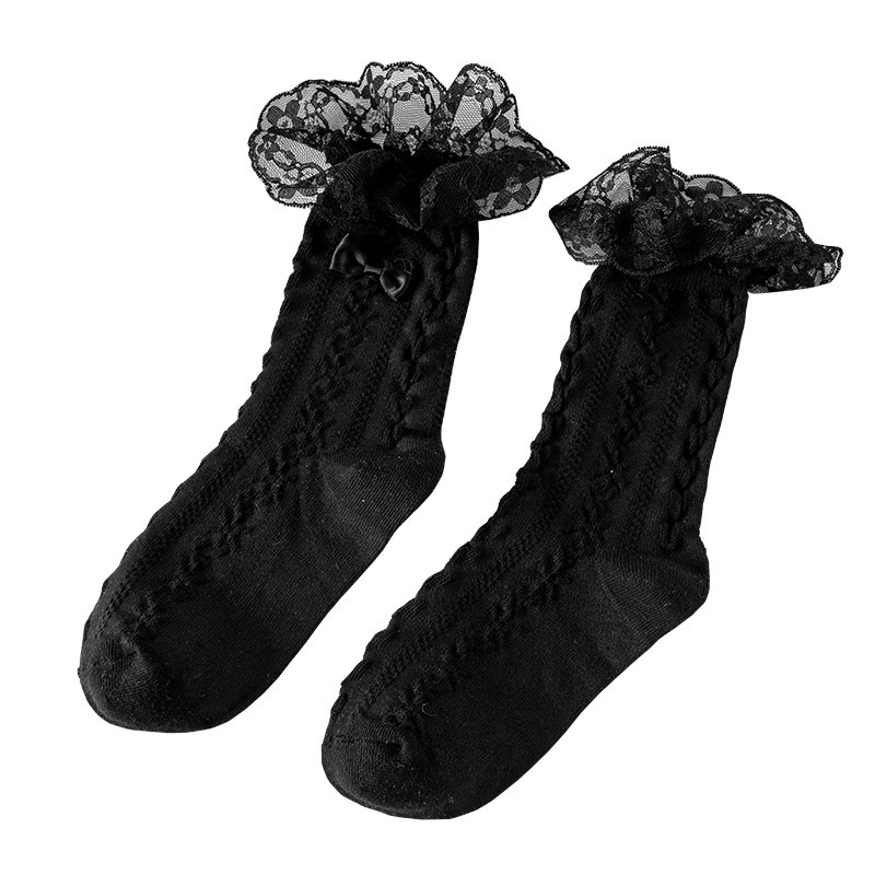 Vớ Ren Phong Cách Lolita Nhật Bản Dễ Thương Dành Cho Nữ