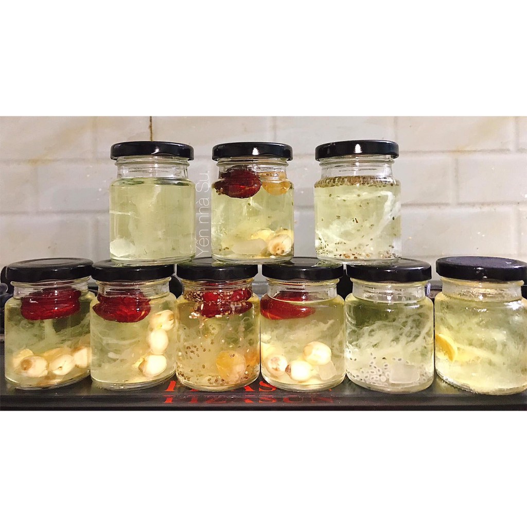 Hủ thủy tinh 30ml, 50ml, 75ml, 100ml chưng yến thân tròn | BigBuy360 - bigbuy360.vn