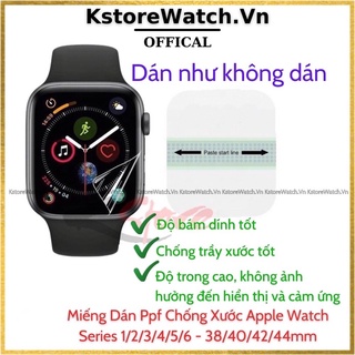 Miếng dán màn hình cho Apple Watch Series 1/2/3/4/5/6 đồng hồ T500/T500Plus/HW12/HW22 Pro/M26 Plus/W26+ Pro