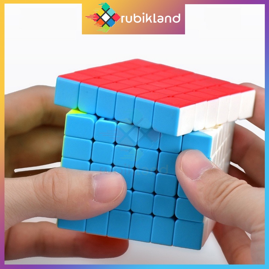 Rubik 6x6 Stickerless MoYu MeiLong MFJS Rubic 6 Tầng 6x6x6 Đồ Chơi Trí Tuệ Trẻ Em