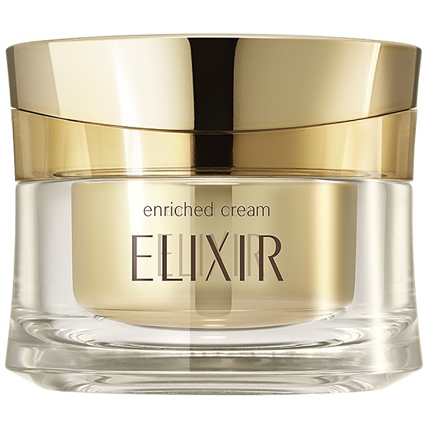 Kem dưỡng đêm chống lão hoá dòng cao cấp Shiseido Elixir Enriched Cream 45g - Japan