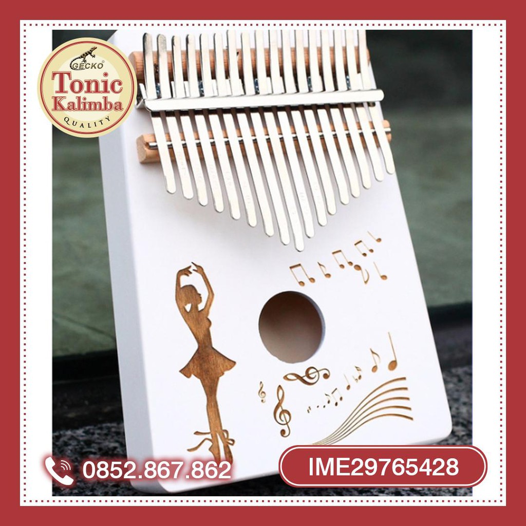 Đàn kalimba 17 Phím đầy đủ phụ kiện -IME29765428