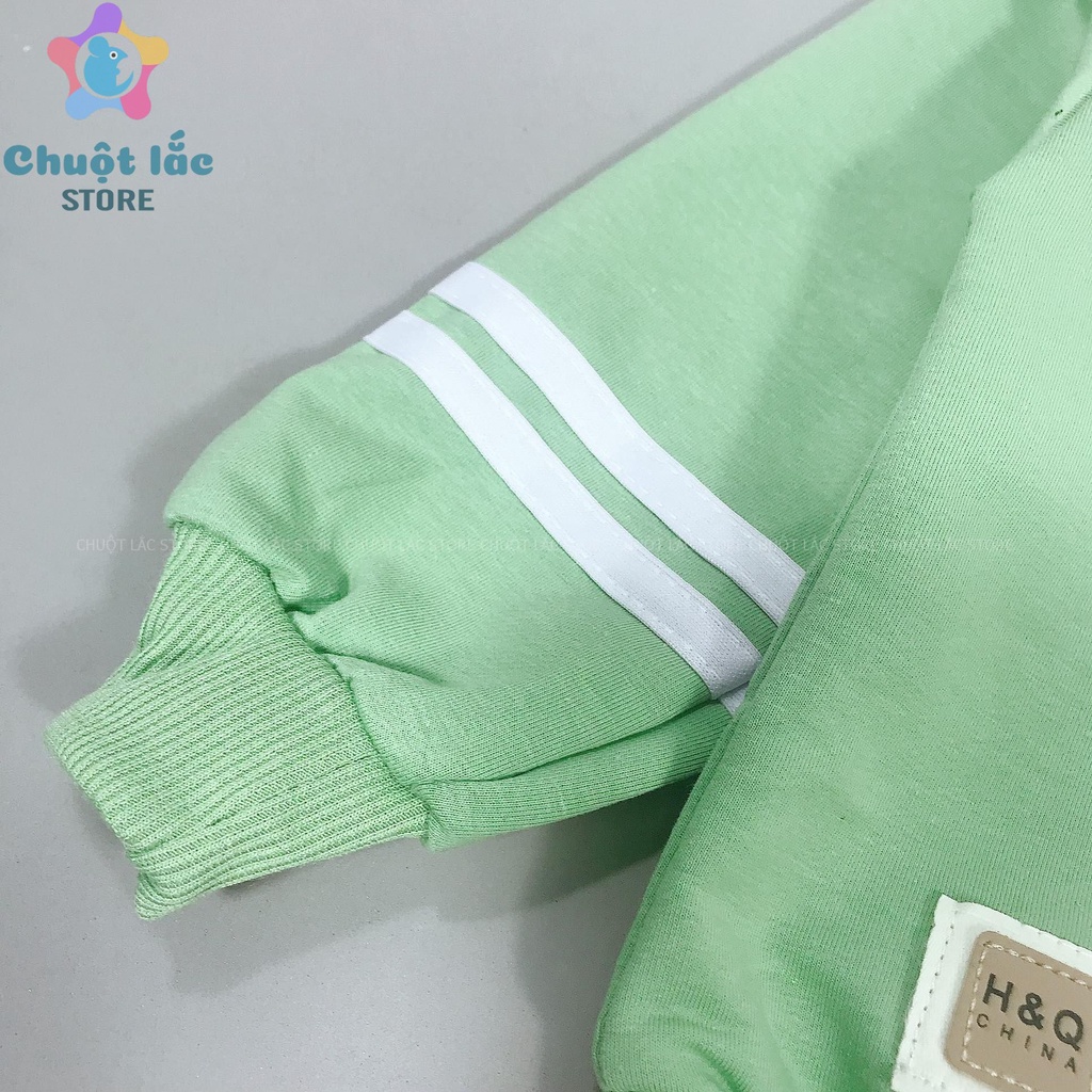 Bộ Quần Áo Bé Trai Chuột Lắc Store Kiểu Công Tử Nơ Bướm Thun Cotton 8kg Đến 20kg